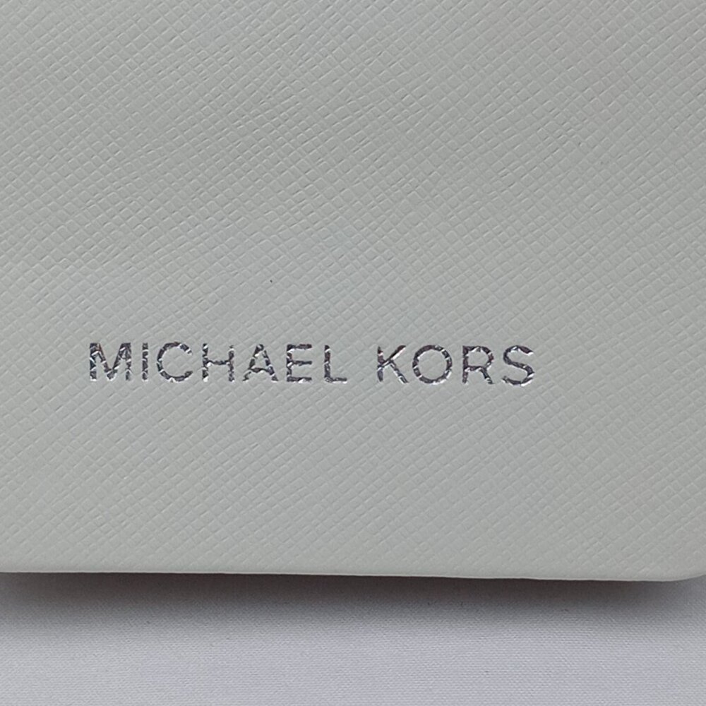 Michael Kors White Saffiano Sunglasses Eyeglasses Hard Case